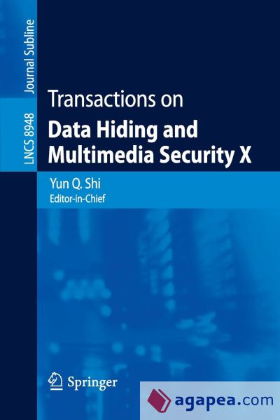 Transactions on Data Hiding and Multimedia Security X