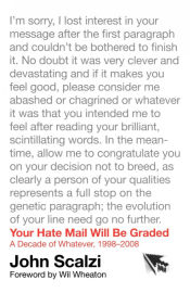 Portada de Your Hate Mail Will Be Graded