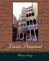 Portada de Venice Preserved