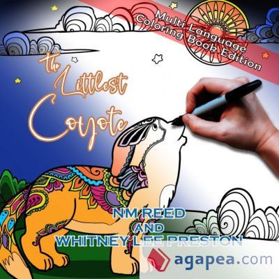The Littlest Coyote | Multi-Language Coloring Book Edition