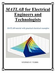 Portada de MATLAB for Electrical Engineers and Technologists