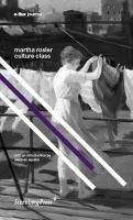 Portada de E-Flux Journal: Martha Rosler: Culture Class