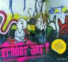 Street art. Graffiti, stencils, stickers, logos