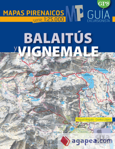 Mapa Balaitus y Vignemale