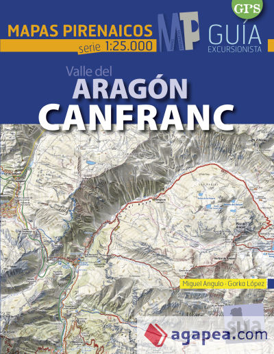 Valle de aragon - Canfranc - mapas pirenaicos (1:25000)