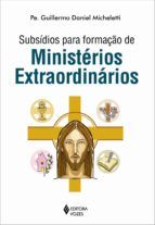 Portada de Subsídios para formação de Ministérios Extraordinários (Ebook)