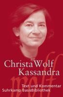 Portada de Christa Wolf, Kassandra