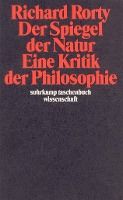 Portada de Der Spiegel der Natur: Eine Kritik der Philosophie