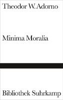 Portada de Minima Moralia