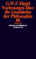 Portada de Vorlesungen über die Geschichte der Philosophie 3