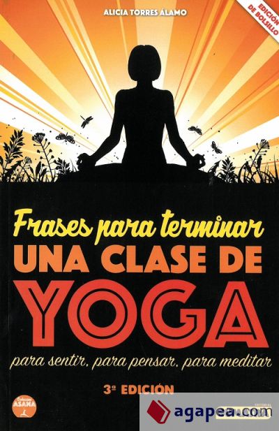 Frases para terminar una clase de yoga (bolsillo)