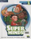 Super Minds Level 1 Workbook with Super Practice Book and Digital Pack British English