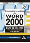 Supuesto Practico De Word 2000