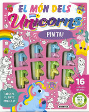 Portada de Colormania. El món dels unicorns