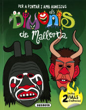 Portada de Dimonis de Mallorca per a pintar i amb adhesius 1