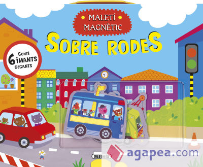 Maleti magnetic. Sobre rodes