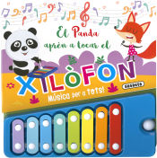 Portada de Música per a tots!. El panda aprèn a tocar el xilòfon