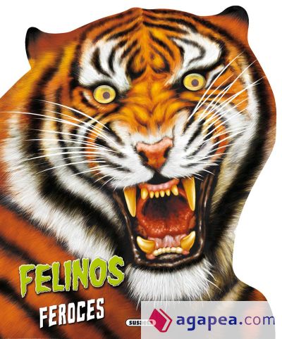 Cabeza de animal. Felinos feroces