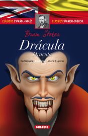 Portada de Clásicos bilingües. Drácula (español/inglés)