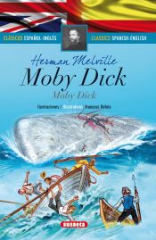 Portada de Clásicos bilingües. Moby Dick (español/inglés)