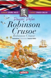 Portada de Clásicos bilingües. Robinson Crusoe (español/inglés)