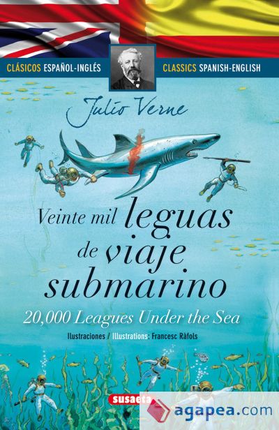 Clásicos bilingües. Veinte mil leguas de viaje submarino (español/inglés)