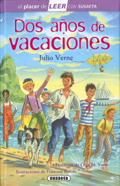 Portada de El placer de LEER con Susaeta - nivel 4. Dos años de vacaciones