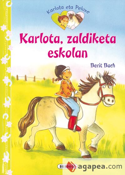 Karlota, zaldiketa eskolan