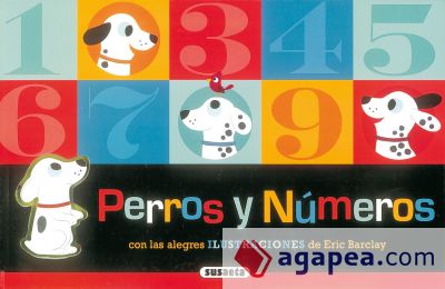 Números y colores. Perros y números