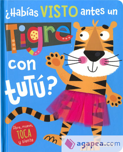 ¿Habías visto antes un tigre con tutú?