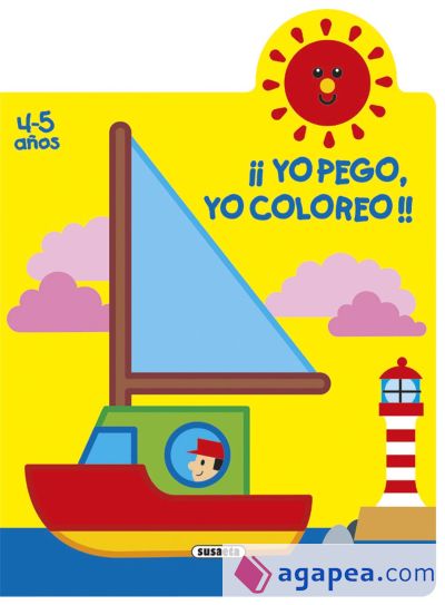 ¡Yo pego, yo coloreo! 4-5 años