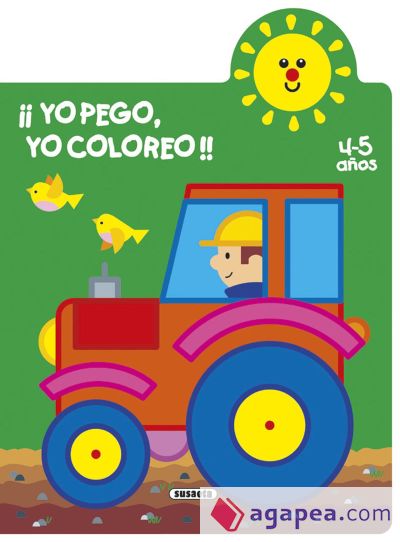 ¡Yo pego, yo coloreo! 4-5 años