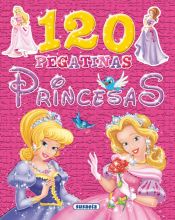 Portada de 120 pegatinas. Princesas