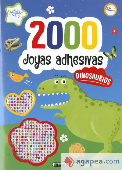 2000 Joyas Adhesivas Dinosauri