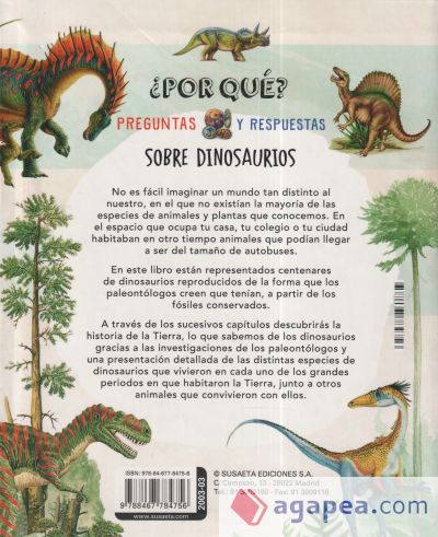 25 cuentos clásicos. ¿Por qué? Preguntas y respuestas sobre dinosaurios