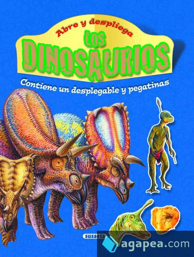 Abre y despliega los dinosaurios