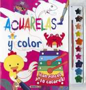 Portada de Acuarelas. Acuarelas y color