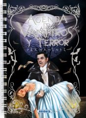 Portada de Agenda escolar permanente vampiros y terror