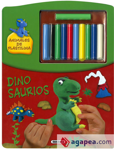 Animales de plastilina. Dinosaurios