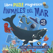 Portada de Animales del mar. Libro puzzle