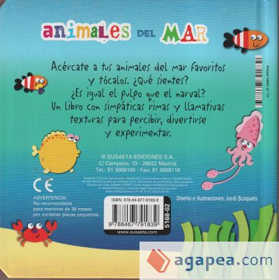 Animales del mar