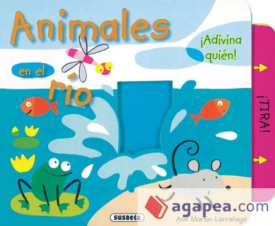 Animales en el río, ¡adivina quién!