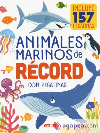 Animales marinos de r&eacute;cord con pegatinas