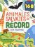 Portada de Animales salvajes de r&eacute;cord con pegatinas, de Yomikoko