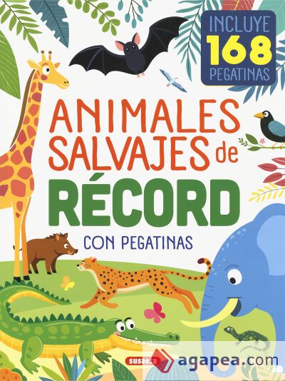 Animales salvajes de récord con pegatinas Animales salvajes de récord con pegatinas