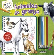 Portada de Aprende a dibujar. Animales de granja