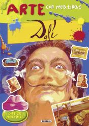 Portada de Arte con pegatinas. Dalí