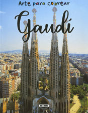 Portada de Arte para colorear. Antoni Gaudí