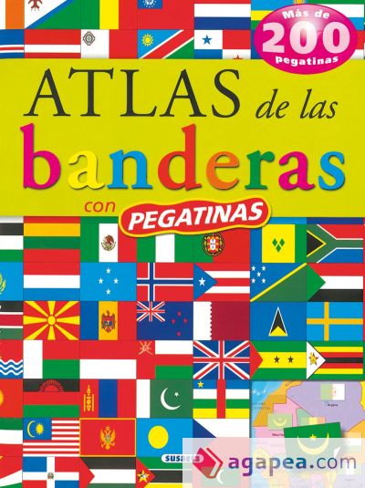 Atlas De Animales Con Pegatina. Atlas de las banderas