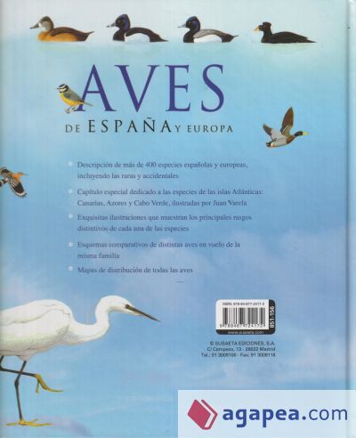 Atlas Ilustrado. Las aves de España y Europa (con CD)